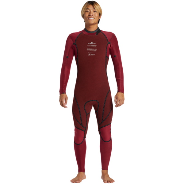 2026 Quiksilver Mens Mercury 3/2mm Back Zip Wetsuit AQYW103118 - Black